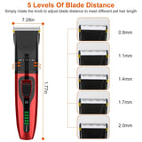 Rechargeable Cordless Pet Grooming Kit