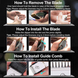 Rechargeable Electric Pet Hair Clipper