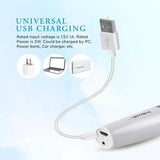 Rechargeable Facial Hair Remover and Eyebrow Trimmer