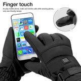 Rechargeable Heated Touch Screen Gloves