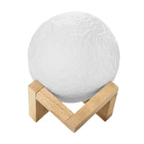 Rechargeable Moon Lamp Night Light Kids Dimmable LED Touch Changing Light