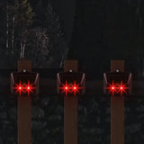 Red LED Light Waterproof Predator Repellent for Gardens