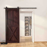 Natural Pine Wood Barn Door