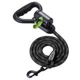 Reflective Durable 2-in-1 Dog Leash 5ft Hands-Free Waste Bag Dispenser