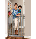 Regalo Easy Step 38.5-Inch Extra Wide Walk Thru Baby Gate, White Original version