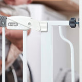 Regalo Easy Step 38.5-Inch Extra Wide Walk Thru Baby Gate, White Original version