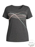 Ideology Womens Plus Lightweight Fitness T-Shirt, 2X