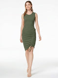 Bar III Women's Ruched Bodycon Dress, Size XS