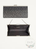 Inc International Concepts Carolyn Omar Glitter Clutch Evening Bag