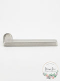 Emtek Brass Helios Lever, Satin Nickel