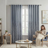 Madison Park Andora 50″ x 95″ Embroidered Curtain Panel