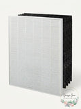 Winix 115115 Replacement Filter Set (Filter A) 4 Carbon + 1 True Hepa