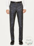 Tallia Orange Mens Slim-Fit Snakeskin-Print Pants, 33x30