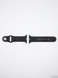 FanTEK Apple Watch Band - Soft Silicone Sport Style - M/L/Black