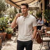 Alfani Mens Dot-Stripe Polo, Size XXL