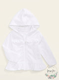 First Impressions Baby Girls Eyelet Hoodie-18Mo