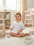 First Impressions Baby Girls Every Bunny Ruffle Top, Size 3/6 Months
