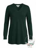 Charter Club V-Neck Sweater, Size Small