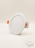Halo Hlb 6 In. White Round Integrated Led Recessed Light Direct Mount Kit