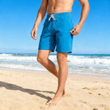 Kanu  Mens Board Shorts - Blue - Size Small