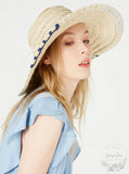 I.n.c. UPF 50+ sun protection Whipstitch Edge Floppy Hat