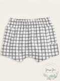 First Impressions Baby Boys Windowpane Plaid Shorts-Size 6-9Mo