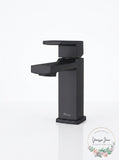 Pfister LG42-DA Deckard 1.2 GPM Single Hole Bathroom Faucet Black Faucet Bathroo