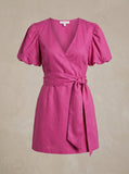 Charlie Holiday Marguax Wrap Dress, Size Small