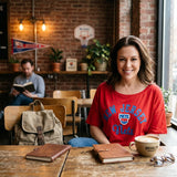 NBA New Jersey Nets Adult Women Touch Base Reversible Tee, Size XL