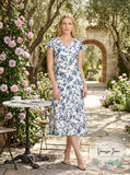 Lauren Ralph Lauren Floral Lace Dress, Size 6