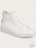 KINGSIDE Mens William High-Top Sneaker Size 9.5 White