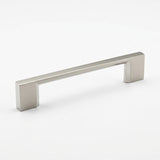 Lot of 6 Unbranded 5-in Center to Center Cabinet Pull, Satin Nickel