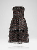 Aidan by Aidan Mattox Strapless Sequined Dress, Size 2