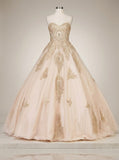 Dancing Queen Juniors Rhinestone Appliqué Gown, XL/Blush