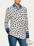 NIC+ZOE  Vital Ii Animal Sweater, Size XXL