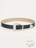 Steve Madden Women's Western-Buckle Belt