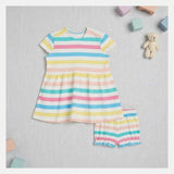 Art and Eden Baby Girls Dress with Bloomers, Size 18M