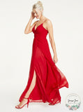 City Studios Juniors Chiffon a-Line Gown, Size 15