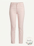 Calvin Klein Womens Denim Mid-Rise Straight Leg Jeans