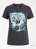 Guess Tiger Dream Easy Fit T-Shirt , Size Medium