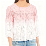 Sanctuary Sugar Eyelet Top, Size Medium