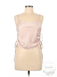 Lucy Paris Sienna Gathered Top, Size Large