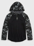 Epic Threads Little Boys Print Thermal Hoodie, Size Medium