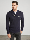 Inc Mens Echo Shawl Collar Zip Sweater, Size XXL