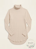 Jm Collection Petite Turtleneck Top, Pointe Pink Size XL
