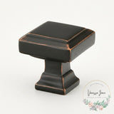 Emtek 86296 American Designer 1-5/8 Inch Square Cabinet Knob