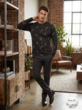 Alfani Mens Graphic Crew Neck T-Shirt, Size Small