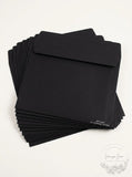 JAM Paper 9 x 12 Booklet Envelopes Black 25/Pack