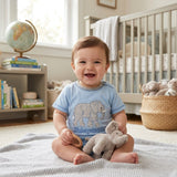 Hatley Baby Boys Graphic Tee Shirt, Elephant, Size 3–6M