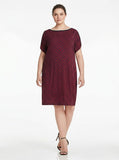 Michael Kors Women's Plus Size Geo Rope-Print Dress, Size 2X